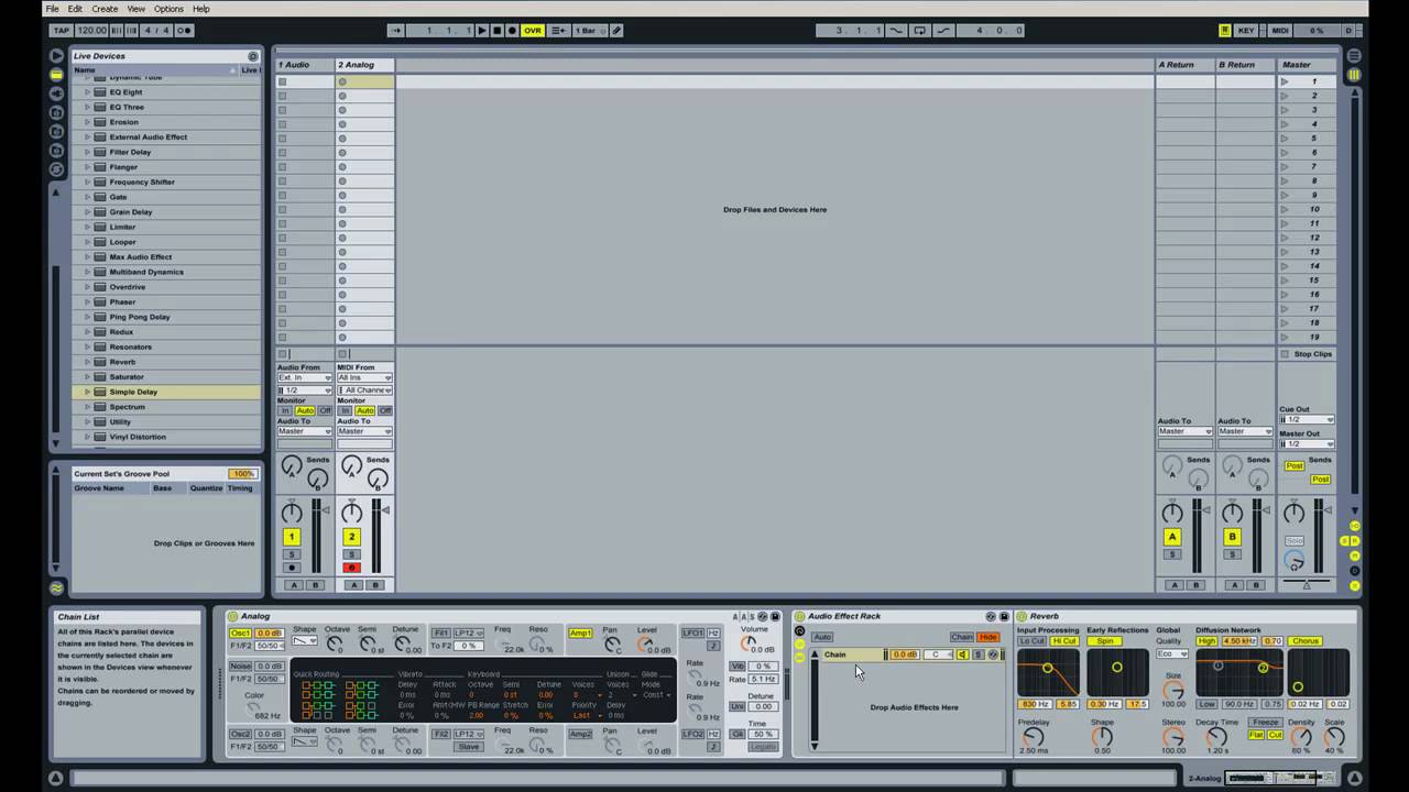 Ableton Live Audio Effect Rack Tutorial (Part 1)