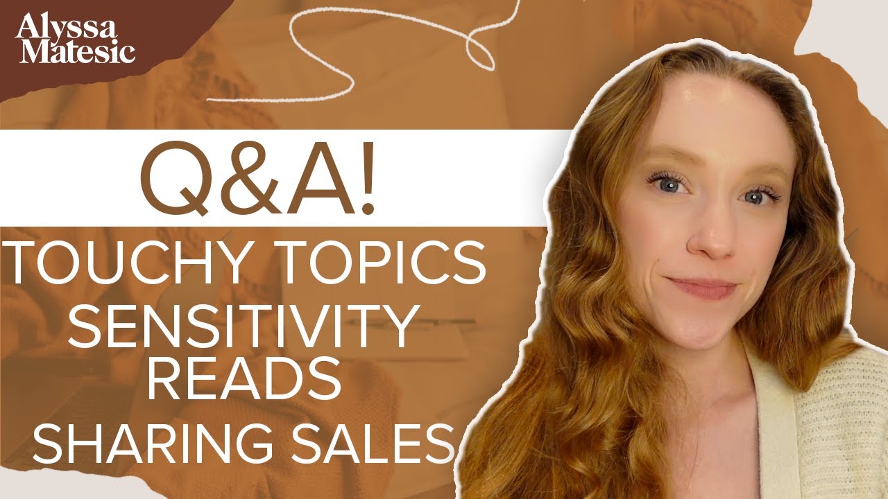 Writing about sensitive topics in books