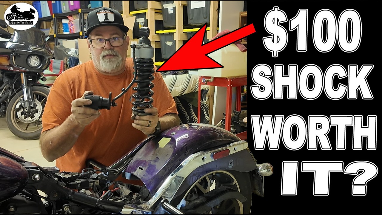 Стоит ли эта модернизация заднего амортизатора для Harley Davidson Softail 100 долларов?