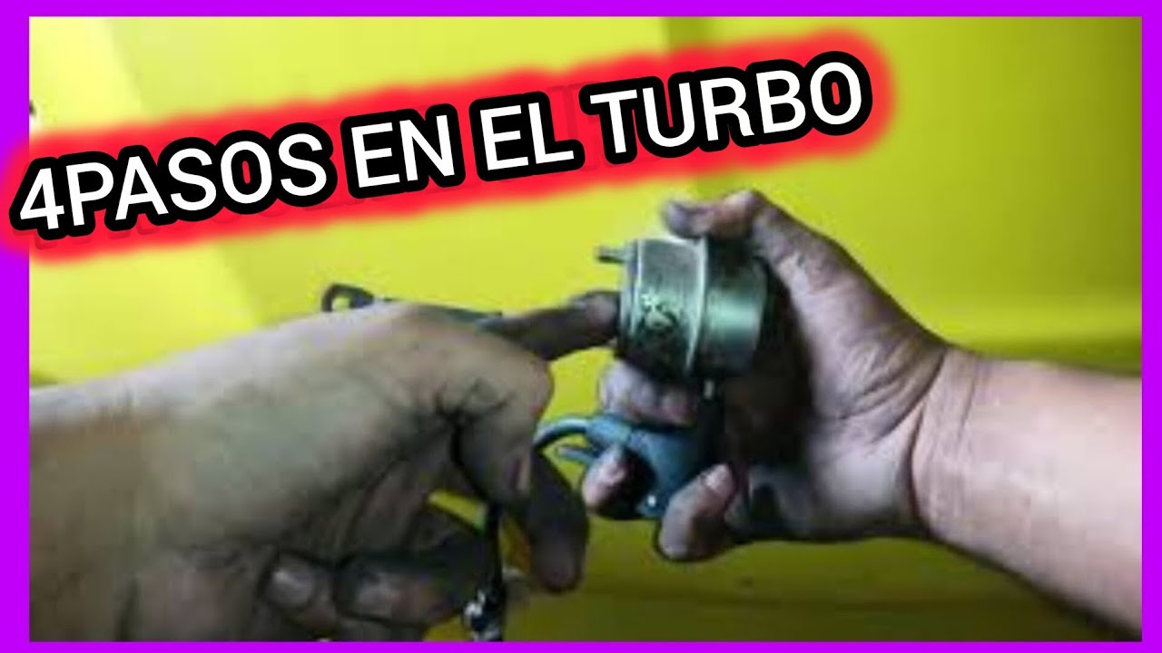 💡 4 Pasos Como subir presión de TURBO | Gane 5 Libras | Demostrado👨‍🔧