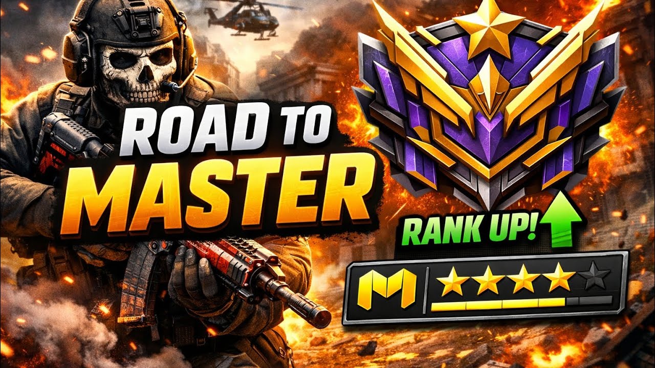 MASTER RANK CLIMB😎💀 IN CALL OF DUTY MOBILE 