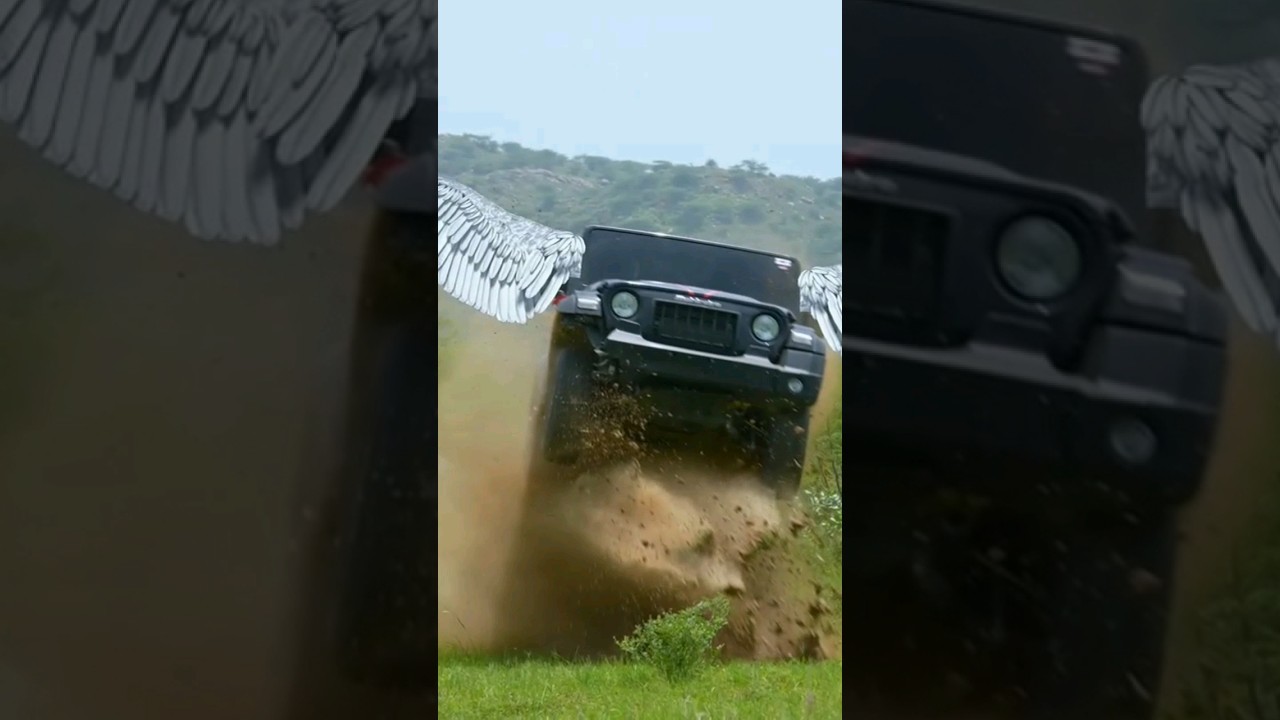 MISTER INDIAN HACKER THAR FLYING!! #car#THAR#SHORTS💯
