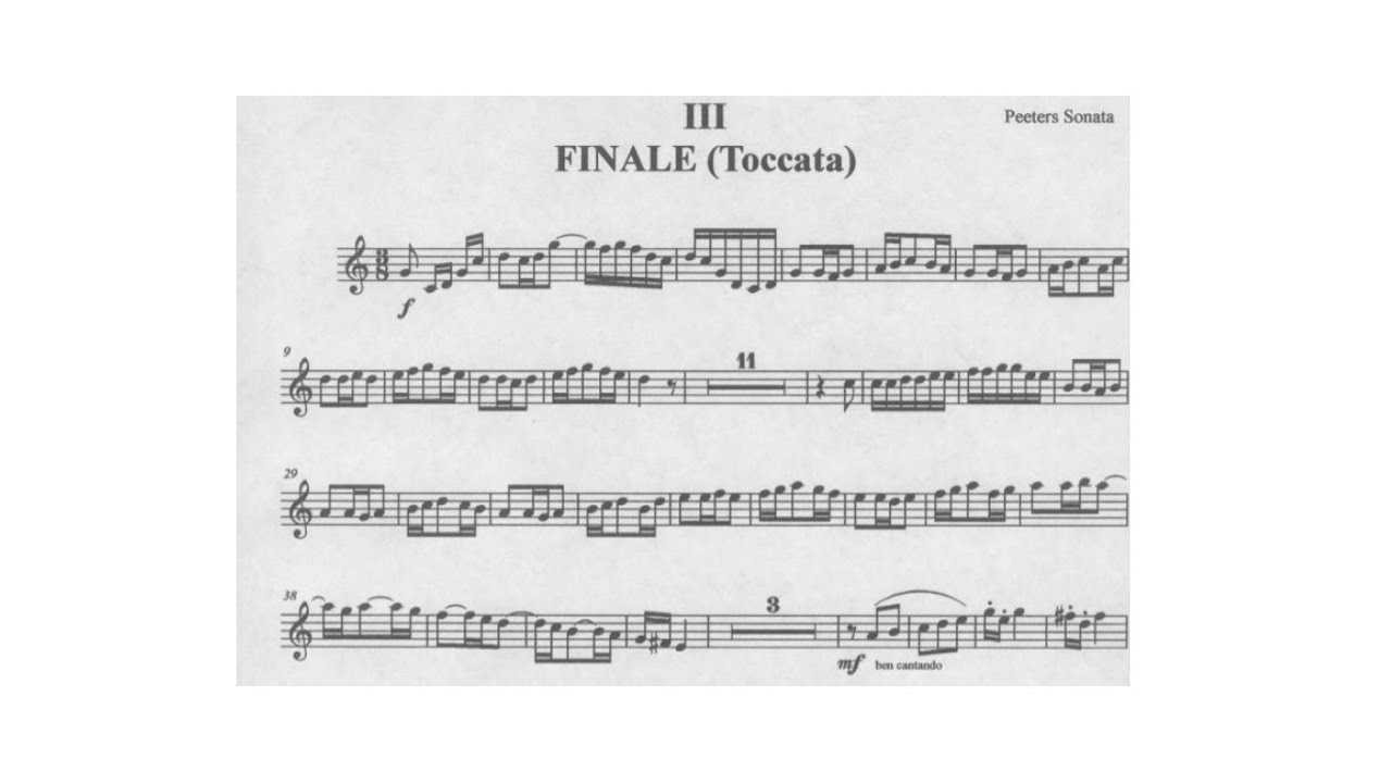 Flor Peeters: Sonata (Emerson Head, trumpet) III