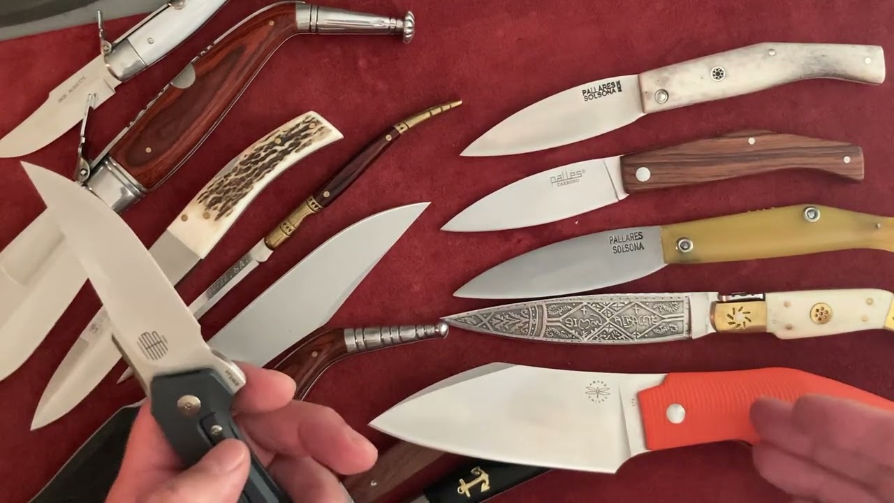 Knifeshopping in Spain: what you can get there. Navajas, Pocket knives, Kitchen Knives, Hamon!