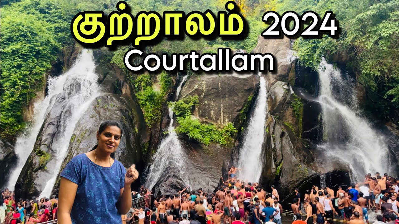 Courtallam Falls 2024 | குற்றாலம் | Best Resort in Kutralam | Five Falls | Main Falls | Kutralam