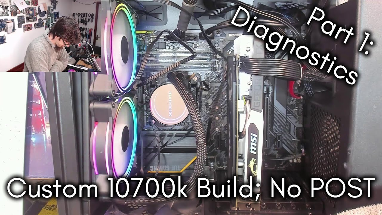 Pt1. Diagnostics, Custom build with No POST - LFC#240