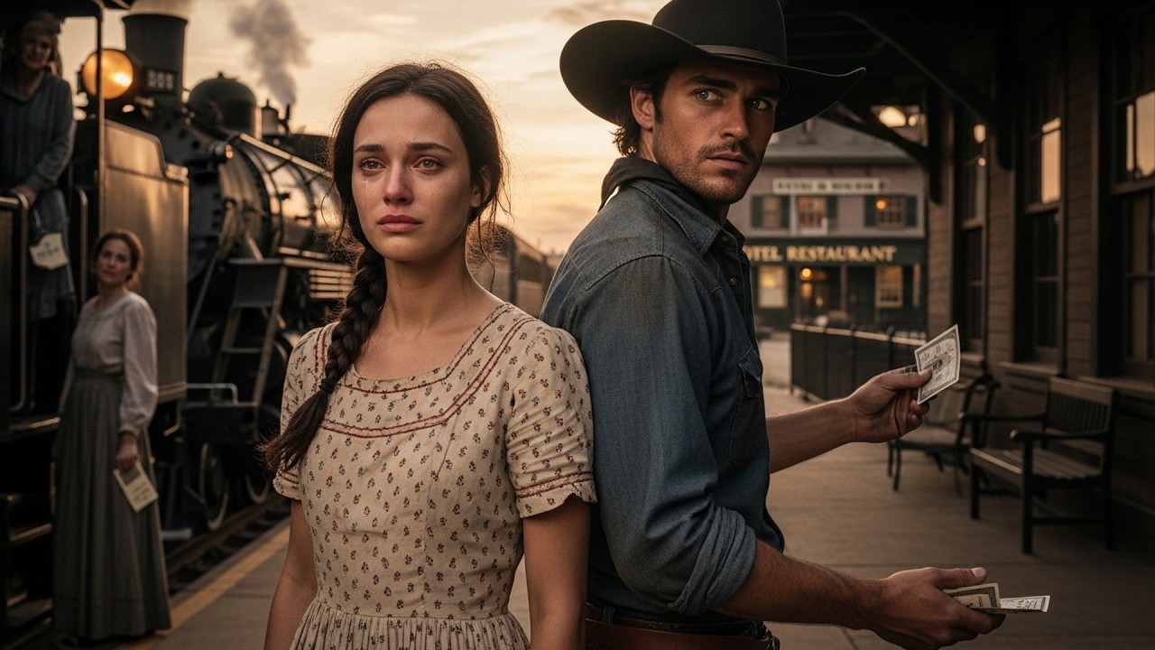 Her Own Mother Had Traded Her For A Train Ticket, The Cowboy Could Not Understand But Helped