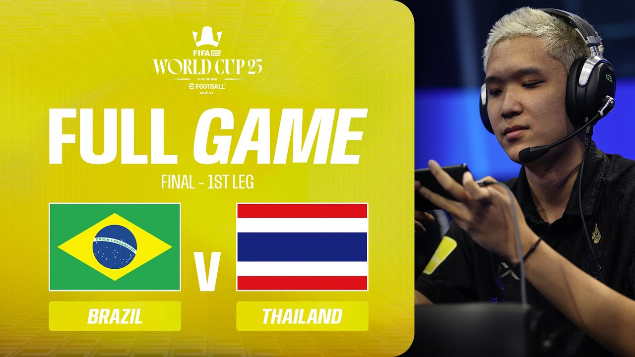 Thailand Shock Brazil In The First Leg of the Final | FIFAe World Cup ft eFootball&trade; Mobile