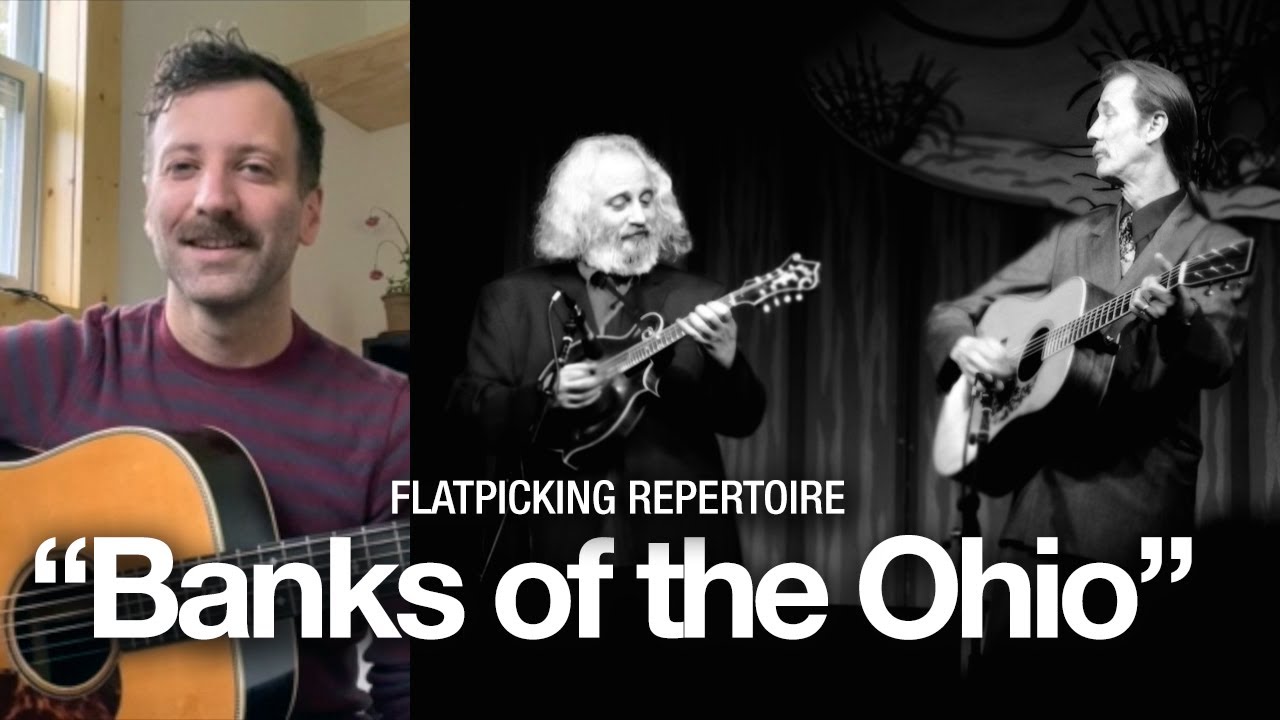 Tony Rice “Banks of the Ohio” Flatpicking Guitar Lesson |  Cross-Picking Solo
