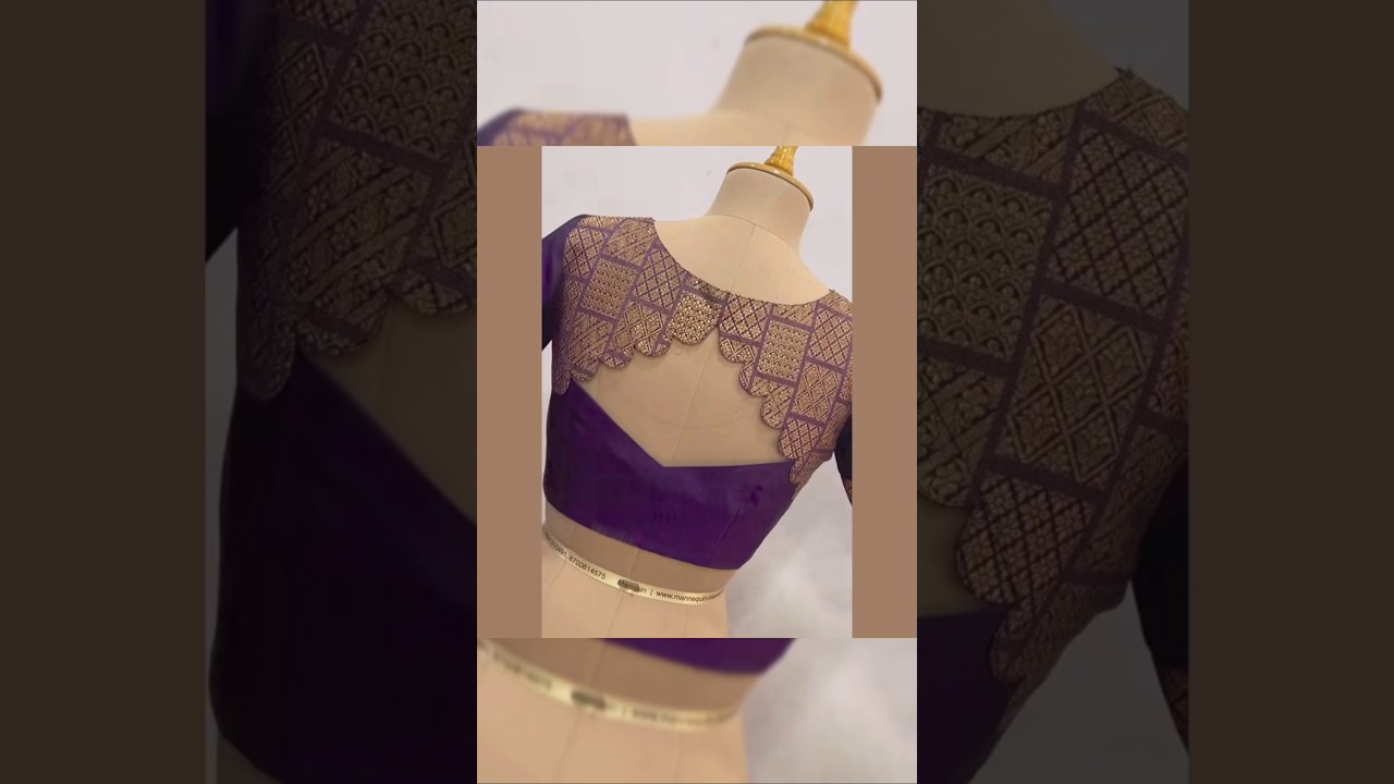 unique blouse design cutting tutorial | Sewing tales content #blouse #blousedesigns