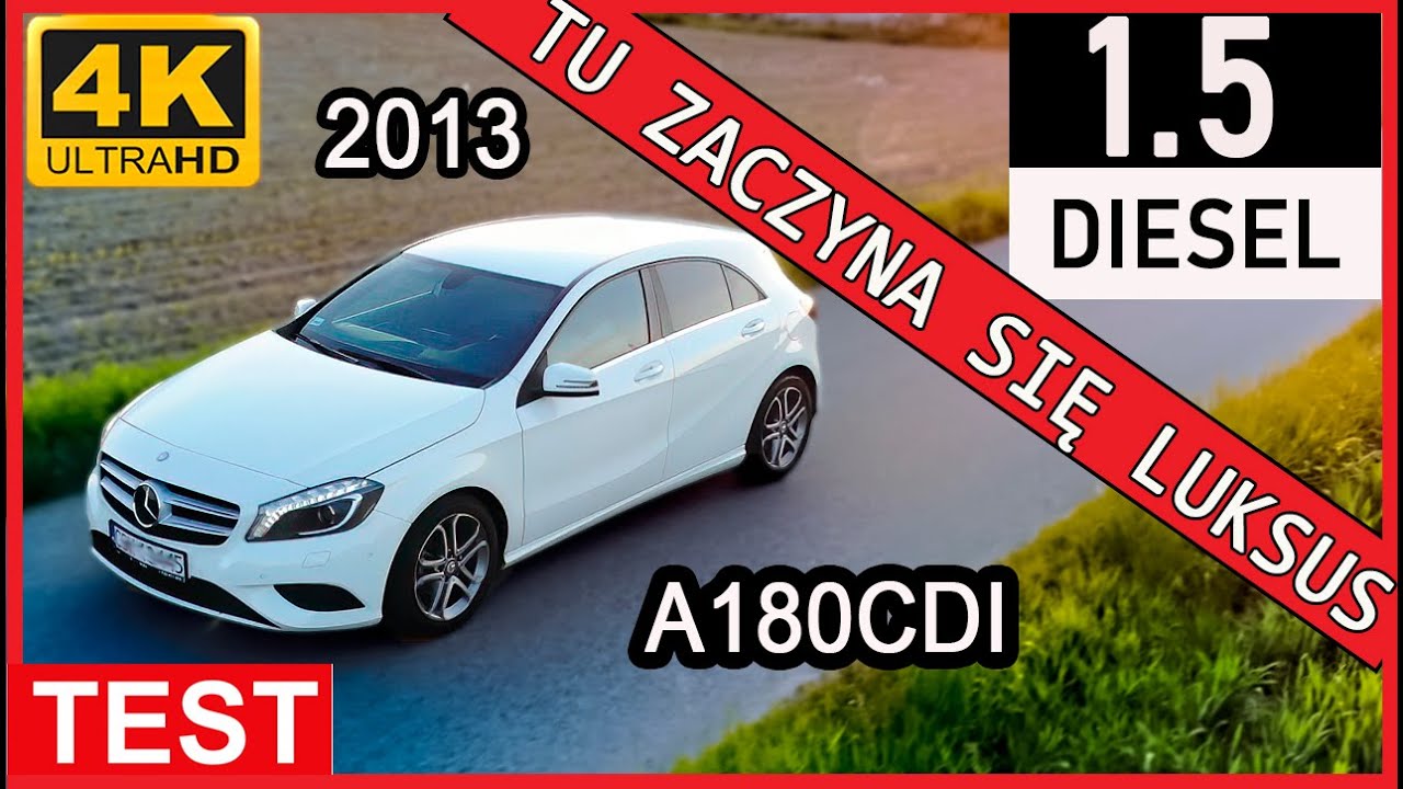 MERCEDES A klasa 180CDI 2013  1.5 Diesel - jazda pr&oacute;bna
