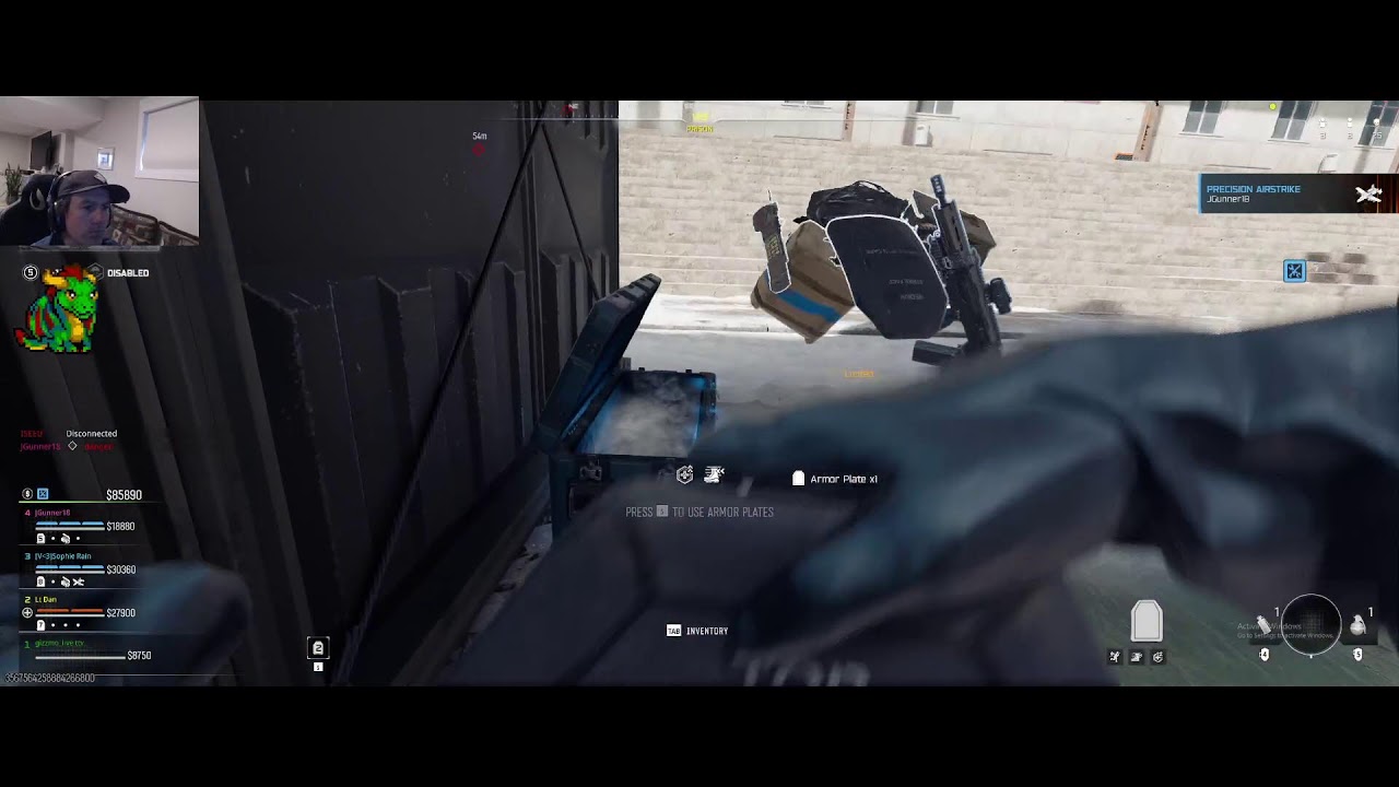shooting and looting