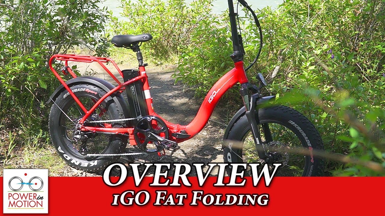 iGO Electric Fat Folding Bike Overview - Calgary, Alberta | eBike Calgary | electric bike Calgary