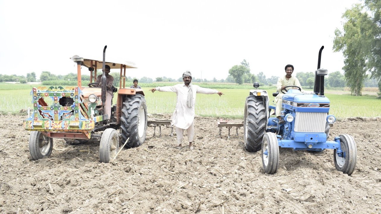 Alghazi tractor or ford 4560 ka dobara hal moqabla.......