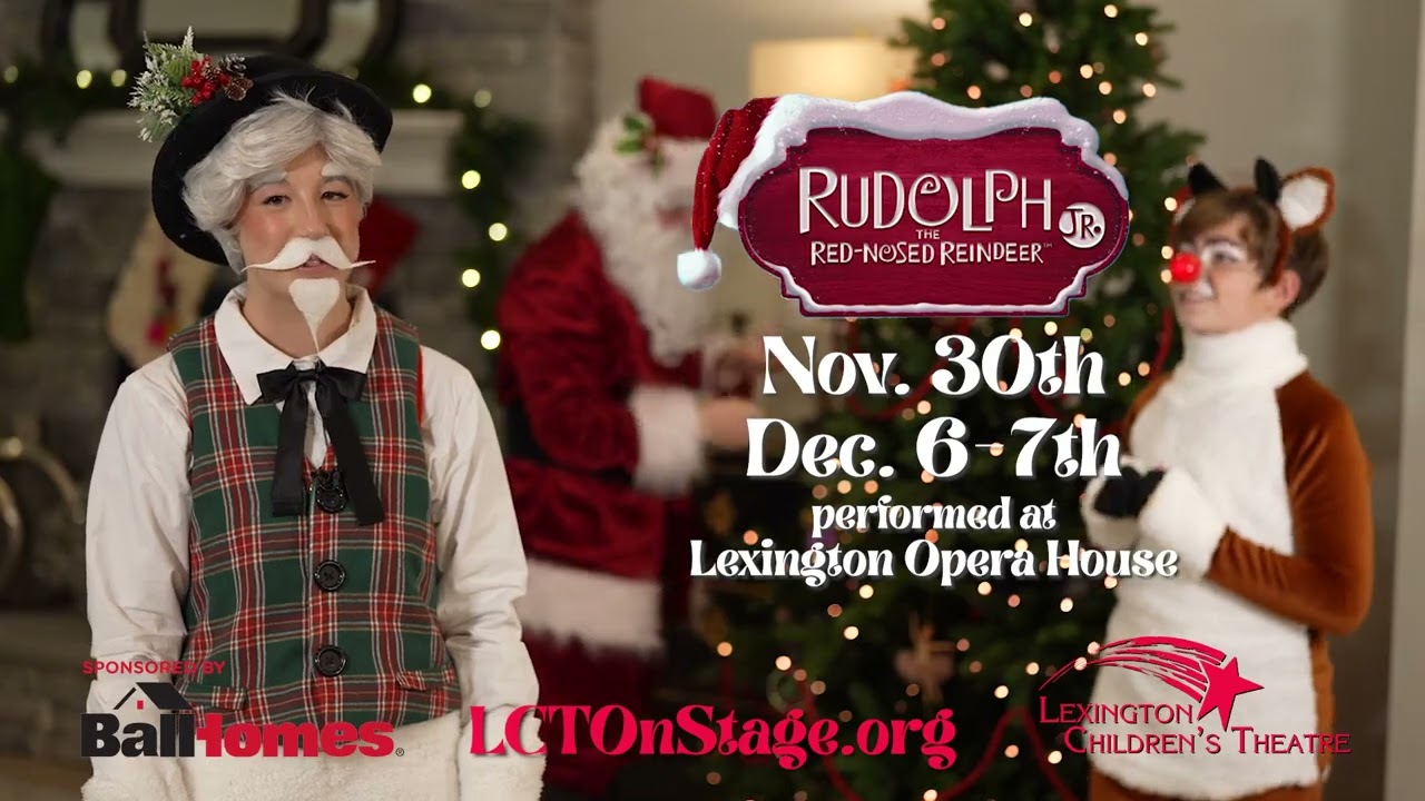 ​See Rudolph the Red-Nosed Reindeer, Jr. performed live on stage at Lexington Opera House