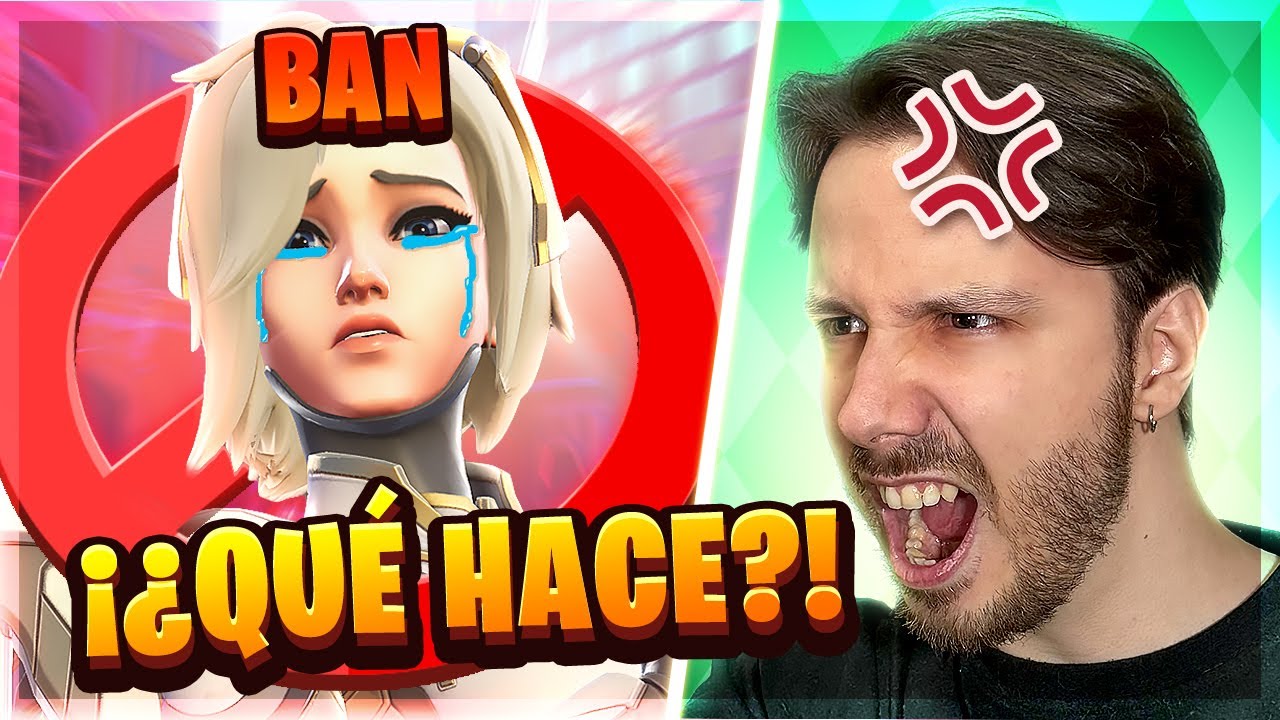 ESTO ES LO QUE OCURRE CUANDO BANEAS A MERCY EN MASTER || Sesuko Overwatch 2