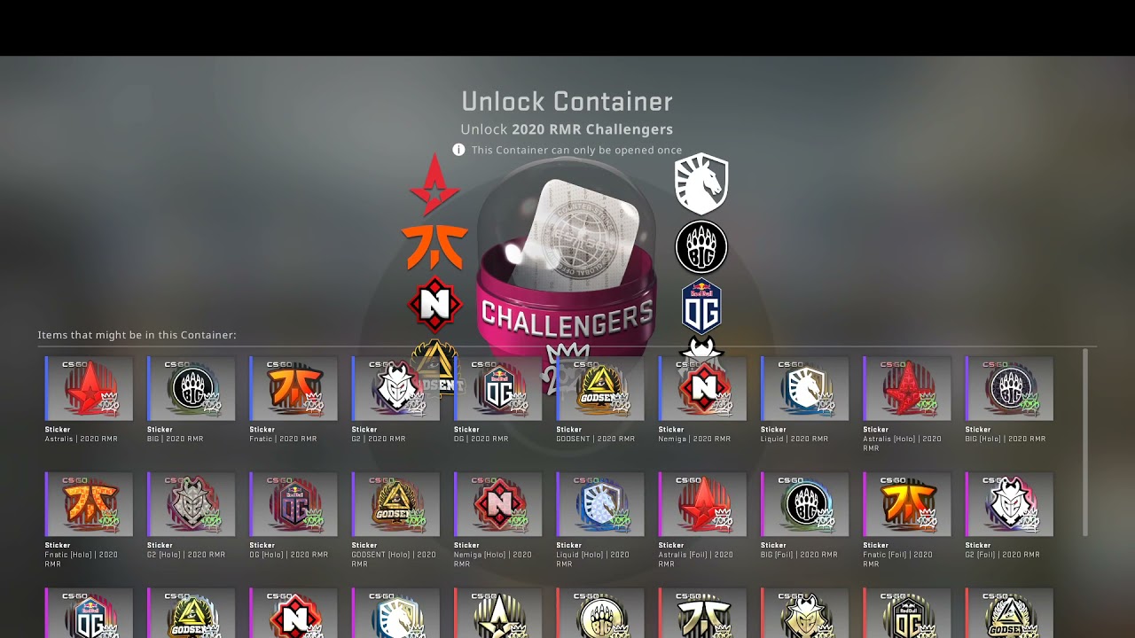 CSGO GLITCH RMR Stickers OPENING SAME STICKER OVER AND OVER BUG - Read Discription