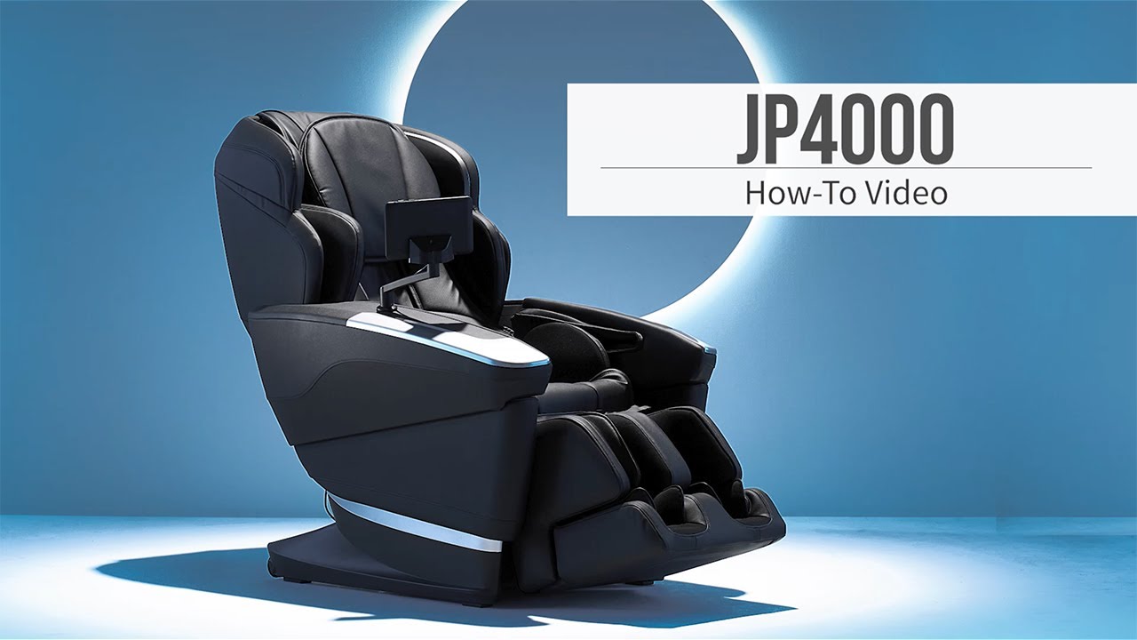 How-To Video - FUJIIRYOKI Massage Chair JP-4000 