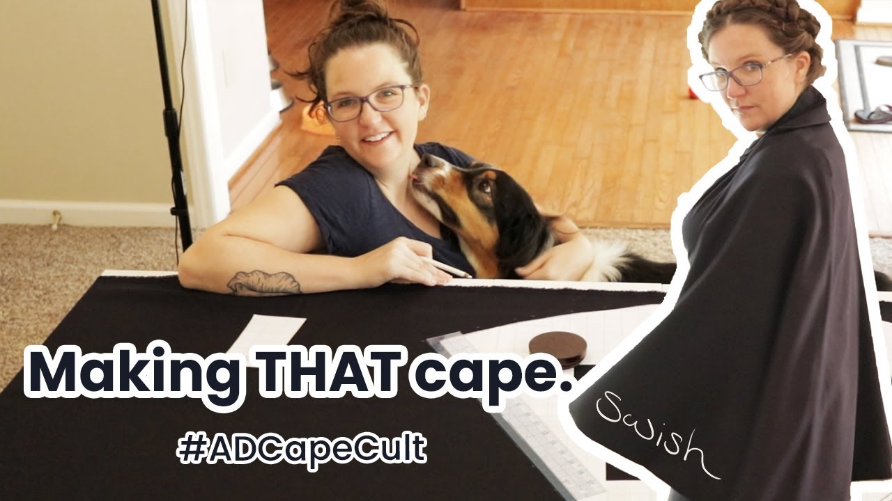 Making Of: American Duchess 1910's Cape Wrap (making THAT cape!) #ADCapeCult
