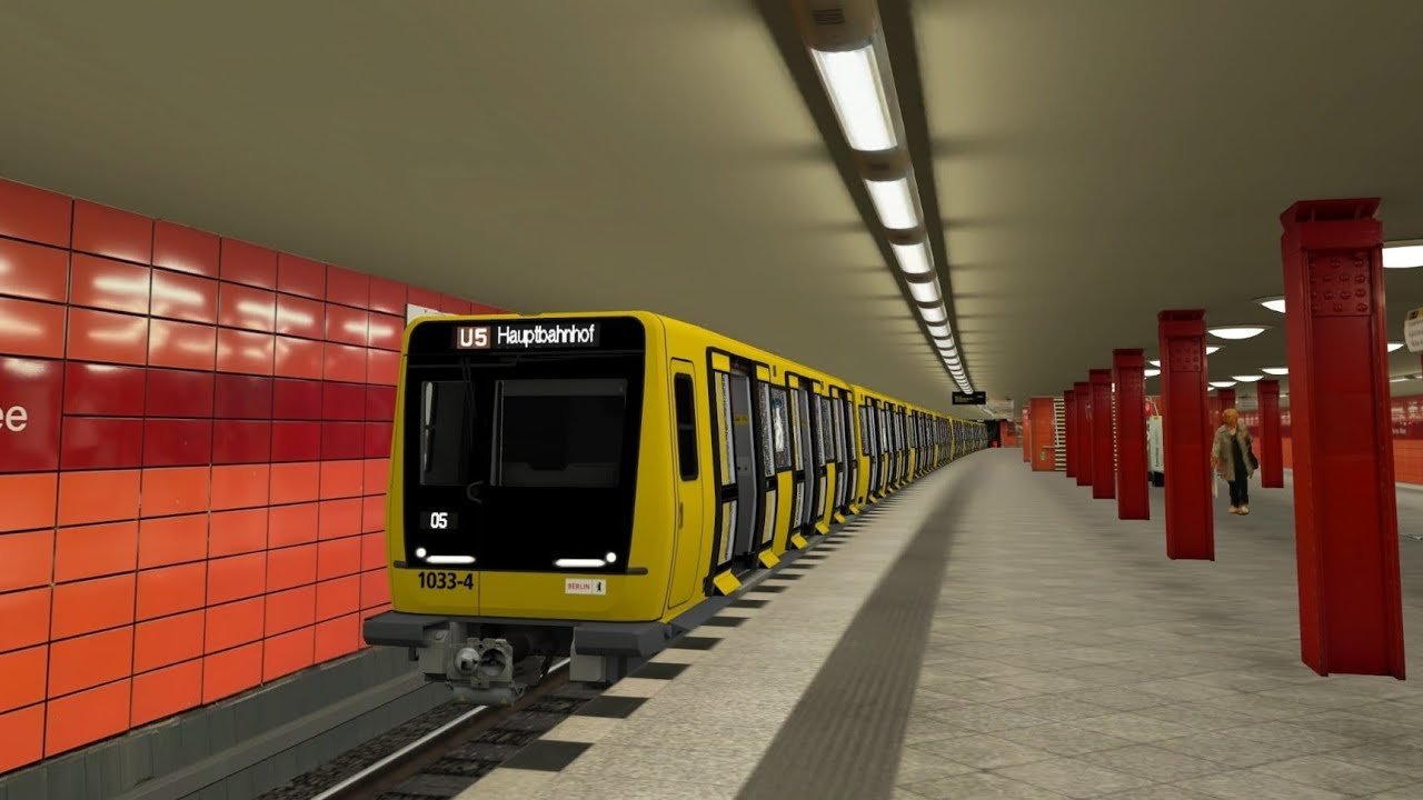 TRS2009IU-Bahn Sim Berlin: Mit einem IK17 auf der U5. ( Gameplay #27 )