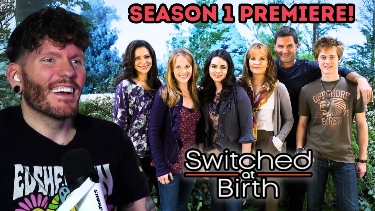 I watched SWITCHED AT BIRTH for the FIRST TIME in 2025! 1x1 'This is Not a Pipe' REACTION