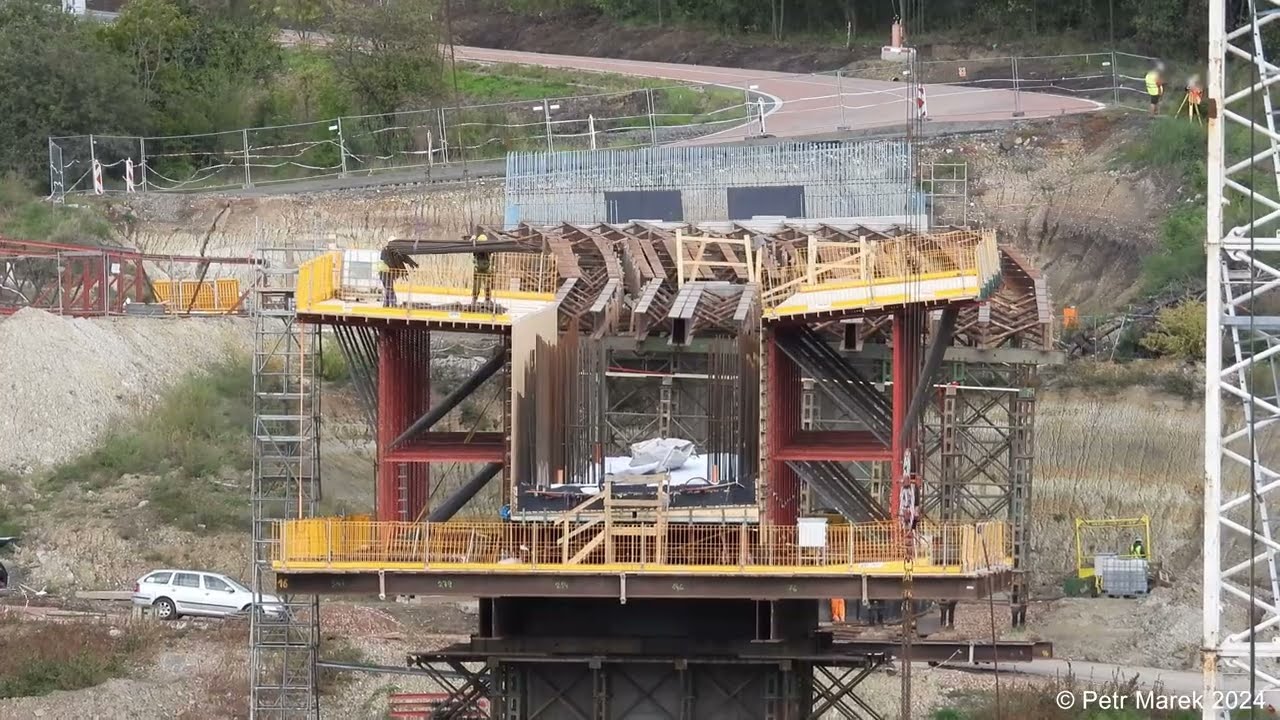 Obchvat a přemostění obce Žiželice - Září 2024