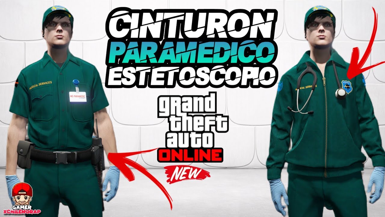 New COMO SACAR CINTURON DE PARAMEDICO Y ESTETOSCOPIO | PERSONAJE FEMENINO ♀️ Y MASCULINO ♂️ 