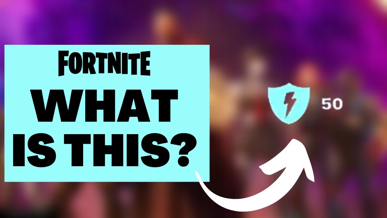 What Does The Blue Shield Mean On Fortnite? EXPLAINED
