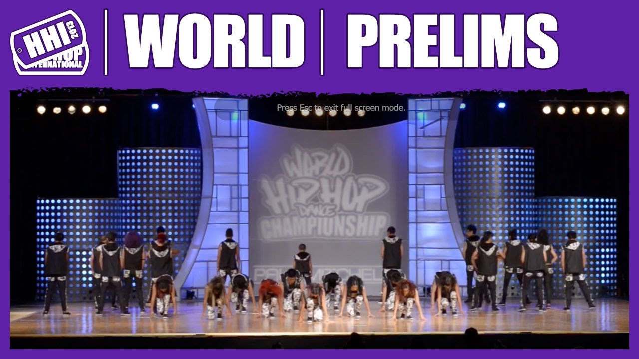 AQP Crew - Peru  (MegaCrew) @ HHI's 2013 World Hip Hop Dance Championship