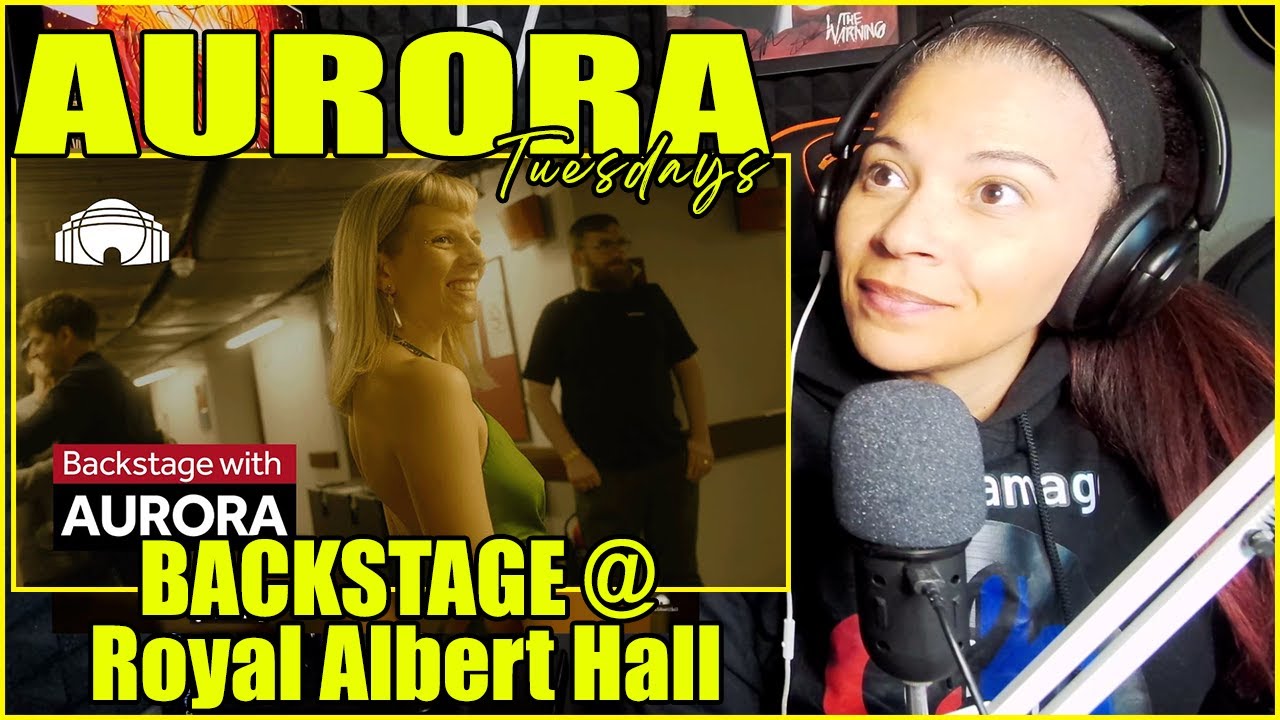 AURORA - Backstage at The Royal Albert Hall | Reaction