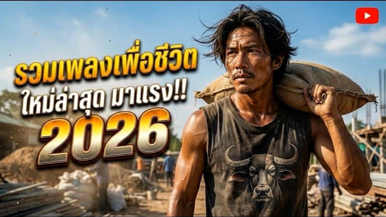 รวมเพลงเพื่อชีวิตมาแรง 2026 🌟 ใหม่ล่าสุด มันๆเพราะจัดเต็ม