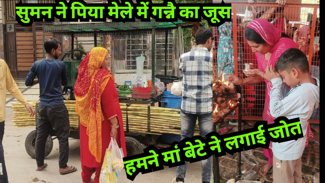 hum aaj gaye rohtak mata k mele mein itni jyada bheed Thi bus poochho mat