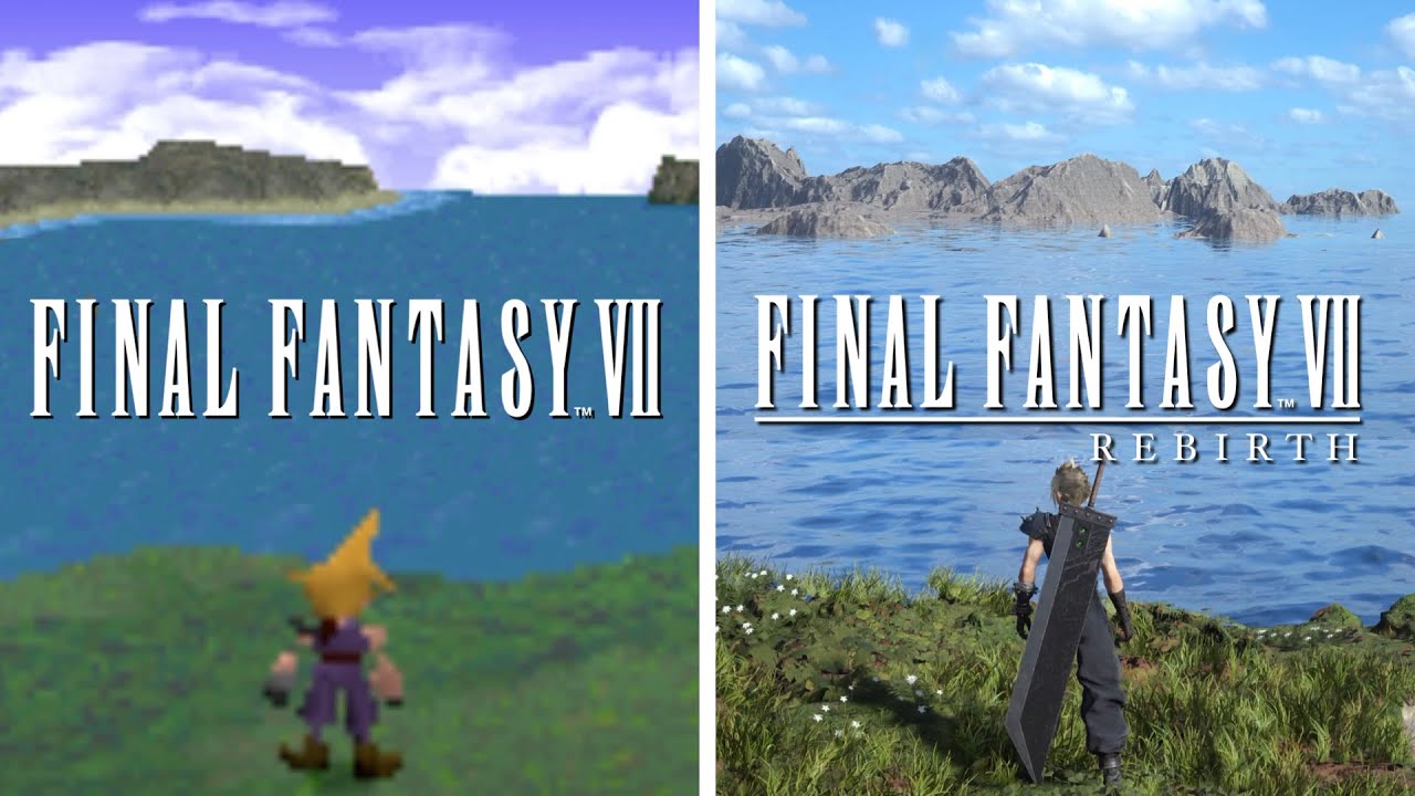 Сравнение Final Fantasy 7 и FF7 REBIRTH
