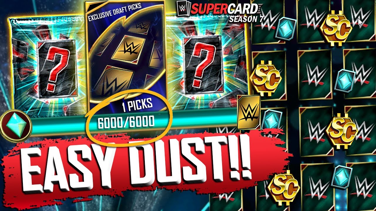 THE BEST WAY TO COLLECT DUST! WRESTLEMANIA 37 PULL!! WWE SUPERCARD SEASON 7