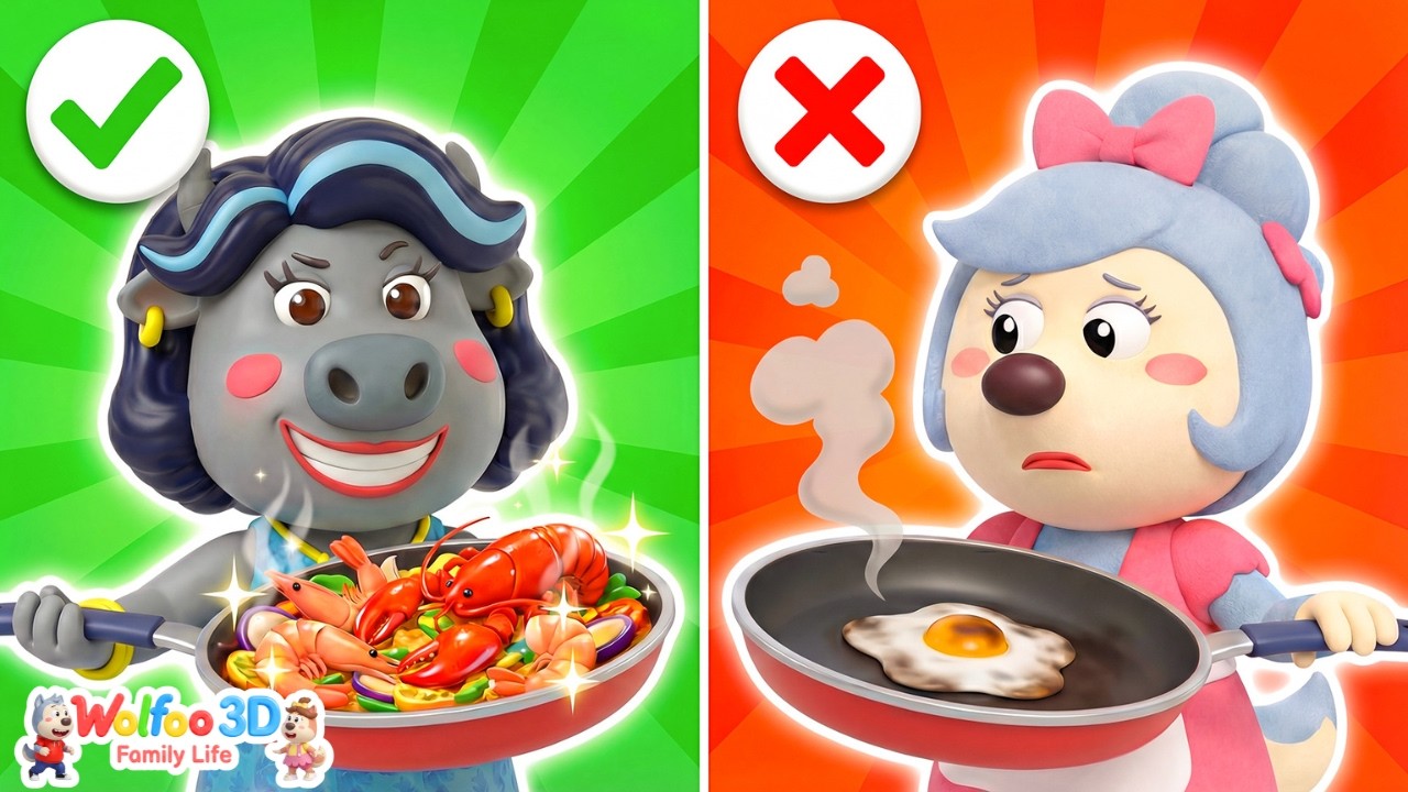 Wolfoo Learns | My Mom Is the Best Cook Ever! | Family Stories for Kids