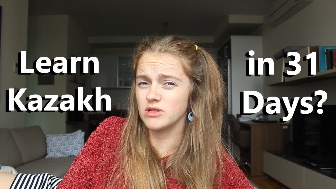 Learning Kazakh in 31 days