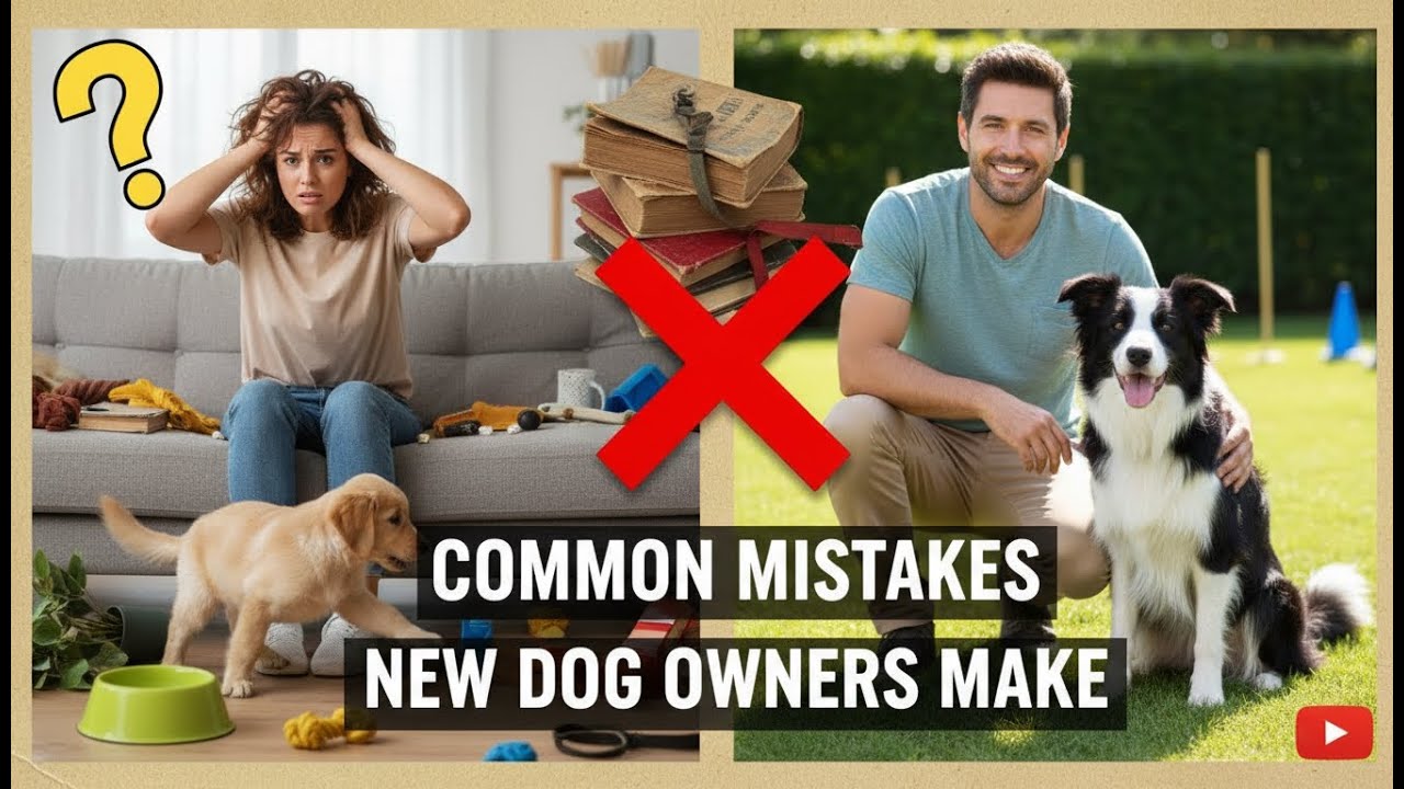 Common Mistakes New Dog Owners Make