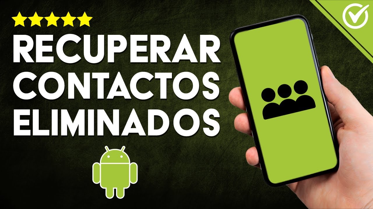 C&oacute;mo RECUPERAR CONTACTOS ELIMINADOS de tu CELULAR ANDROID: Restaurar sin usar apps Adicionales ♻️
