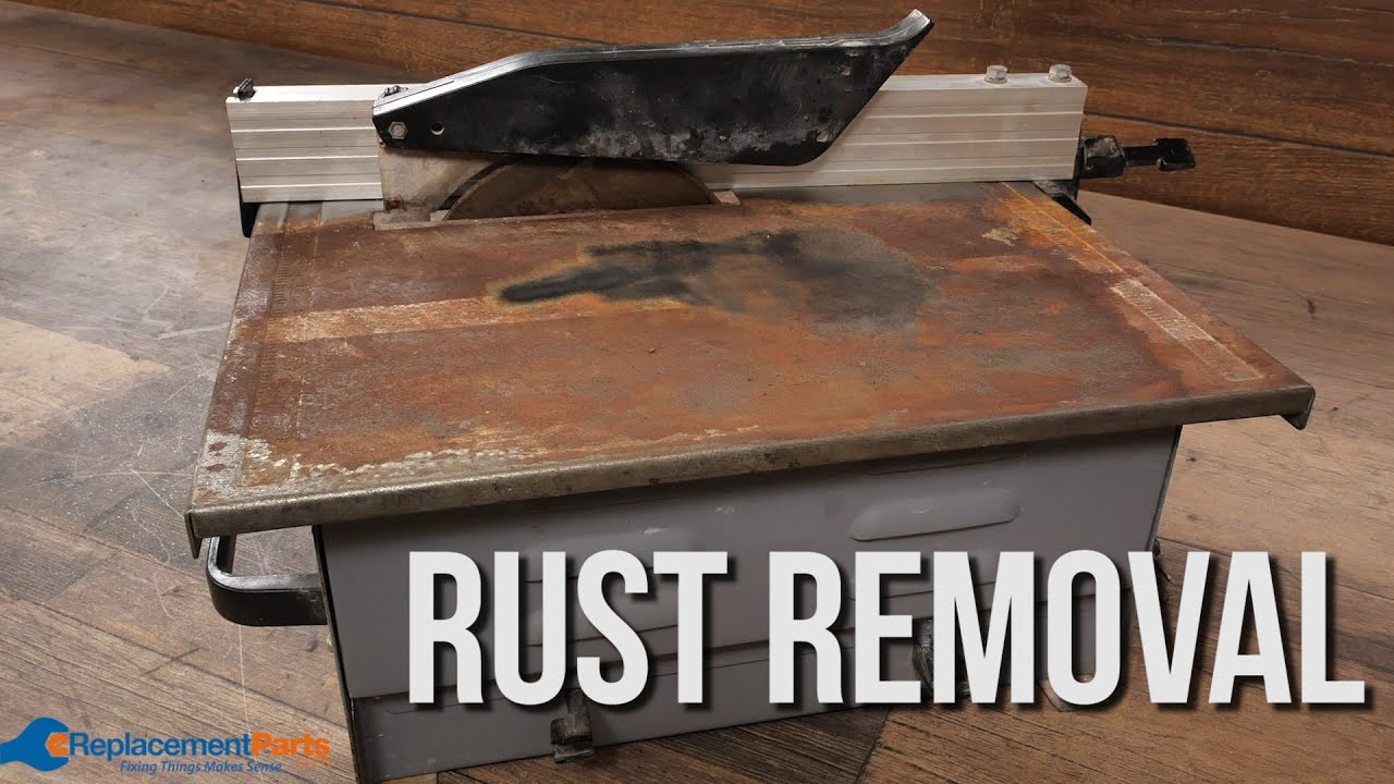 Can It Be Saved? How to Remove Rust From a Tile Saw | eRepalcementParts.com