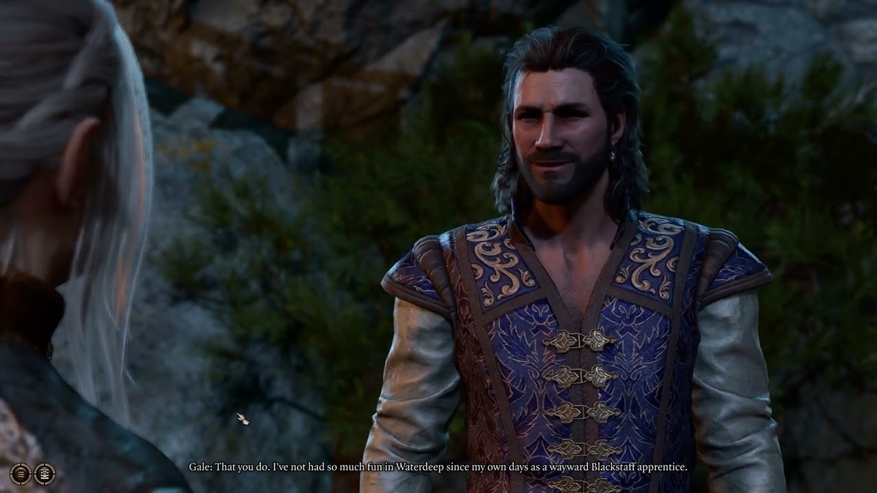 Gale's Nose Boop and His Cranky Cat (Gale Romance Epilogue/Patch 5) -  Baldur's Gate 3