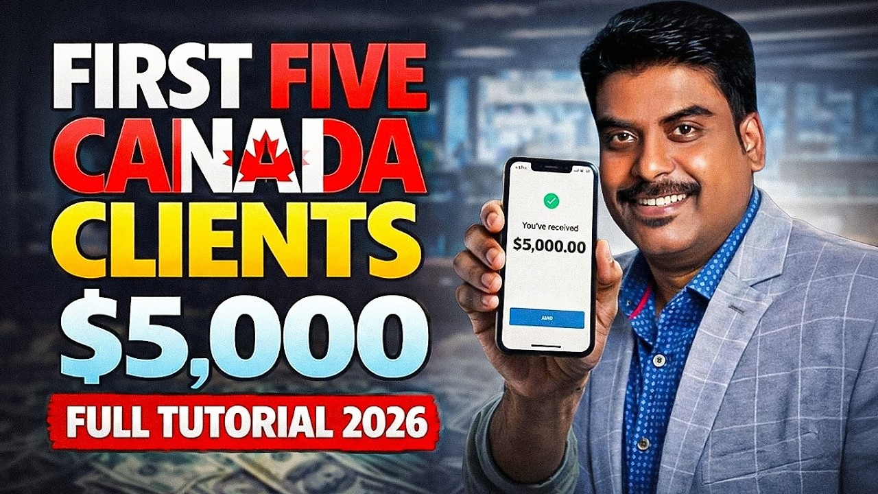 How to Get Canadian Clients from India (Build a Marketing Agency in 2026)