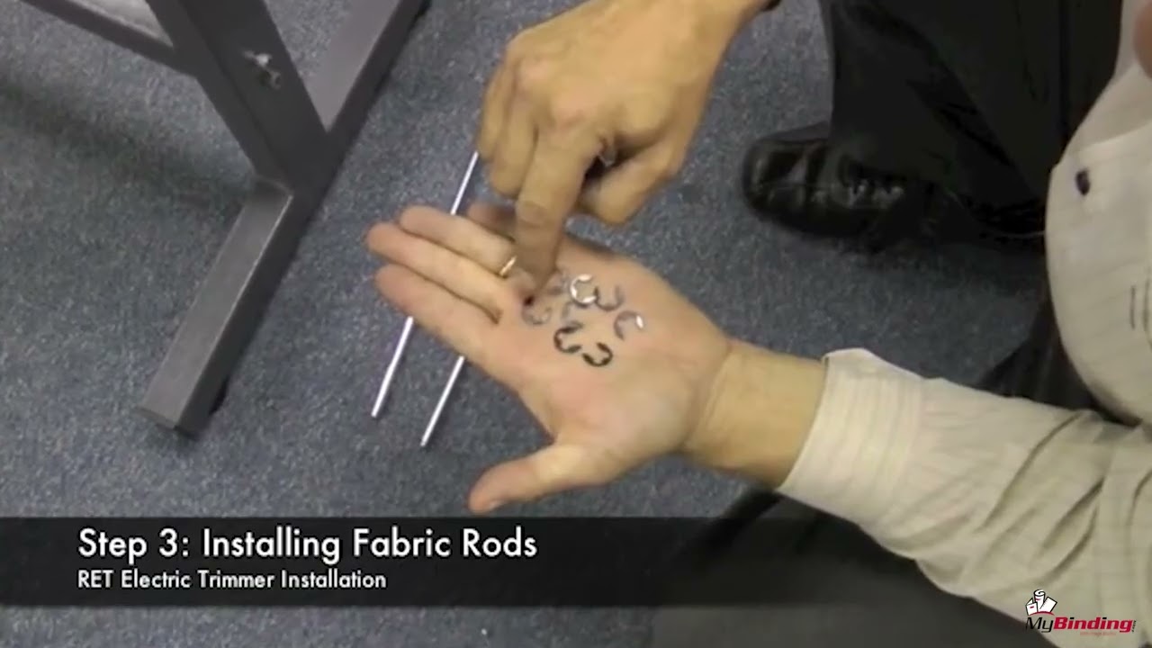 Royal Sovereign Wide Format Electric Trimmer Instalation Video