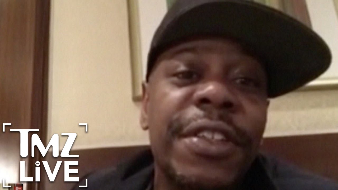 Dave Chappelle: Put Your Phones Away During My Shows | TMZ Live