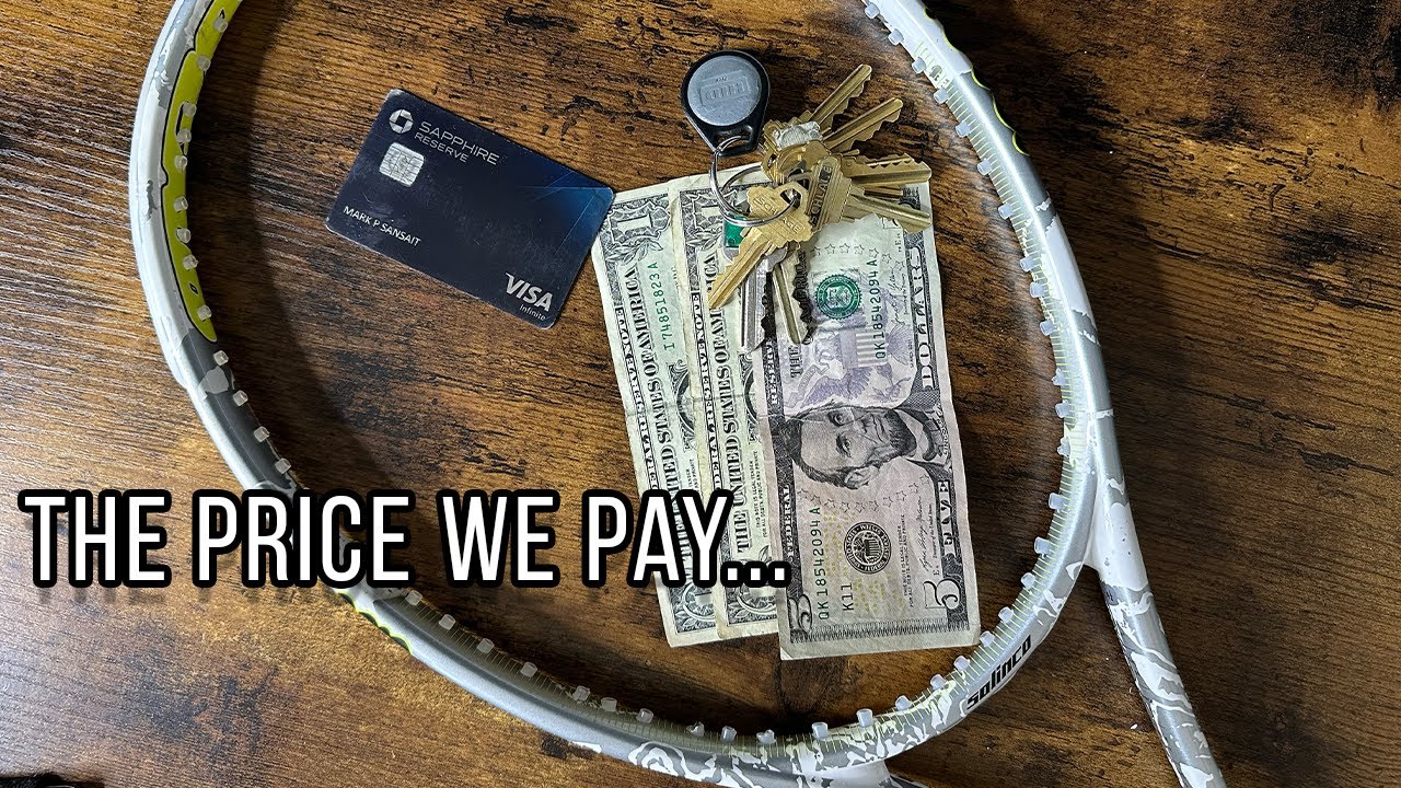 this is the REAL cost of a weekend tennis tournament for normal people