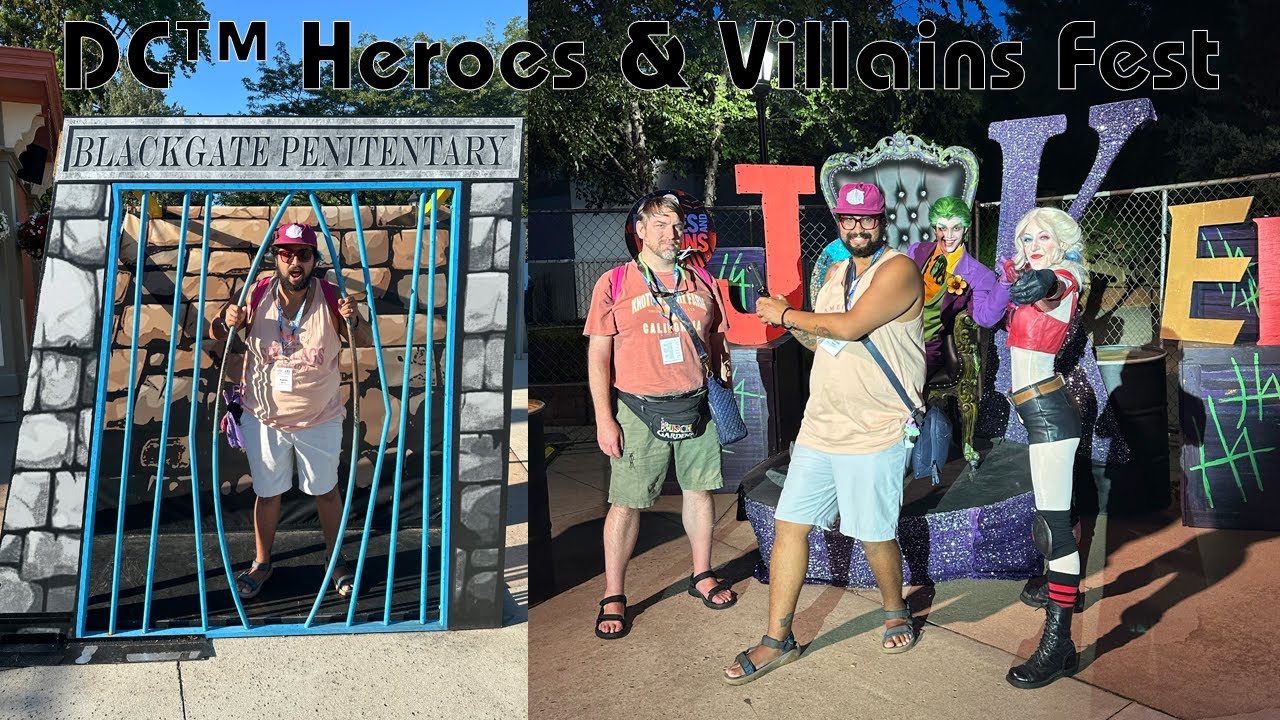 DC™ Heroes & Villains Fest | Full Event Vlog at Six Flags Great Adventure