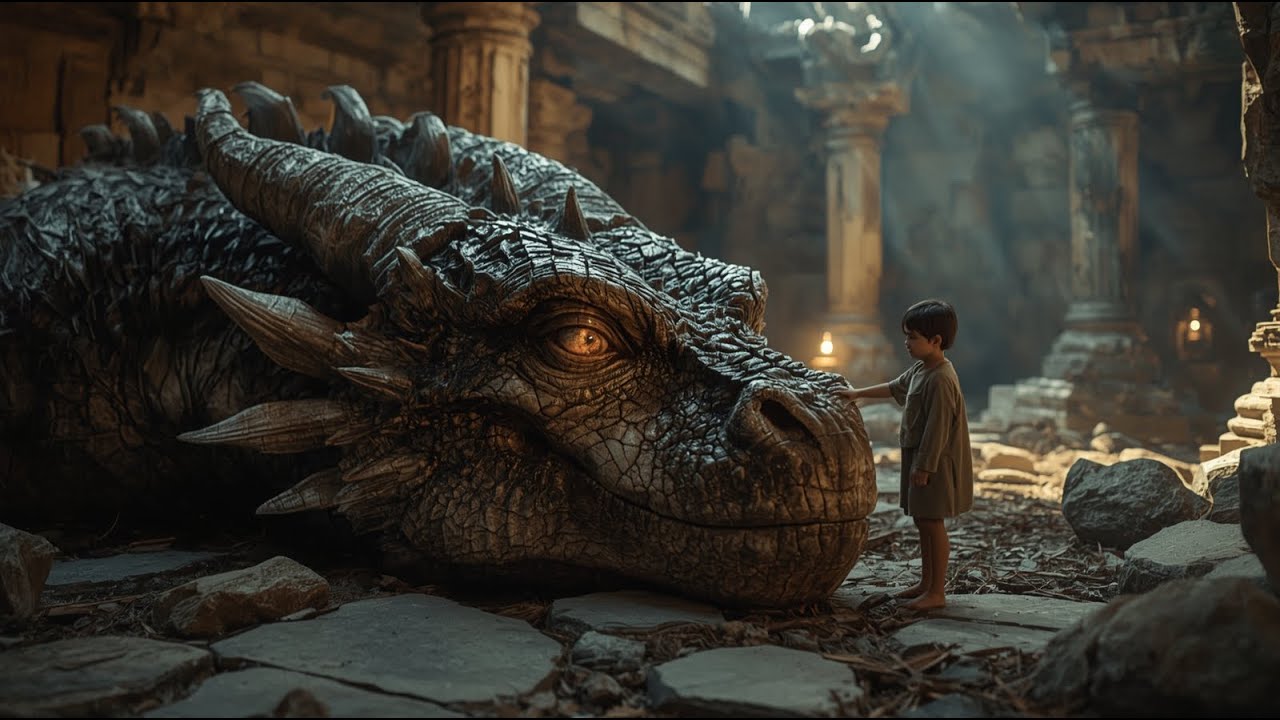 An Ancient Dragon Readied for Death — Until He Felt a Human Boy’s Touch | HFY Sci-Fi Story