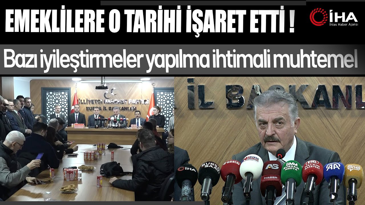 Emekliler Dikkat: Büyükataman’dan Beklenen ‘İyileştirme’ Açıklaması!