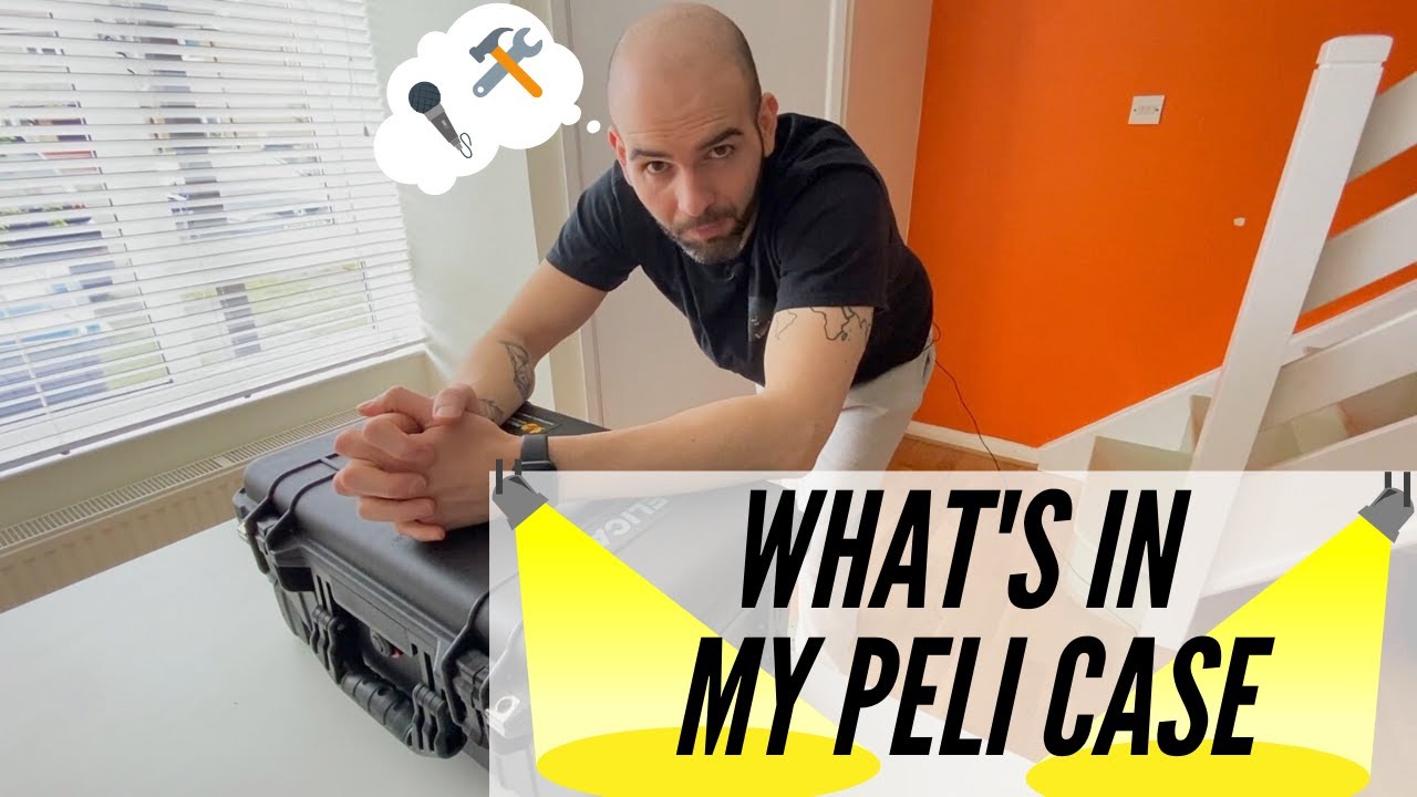 WHAT'S IN MY PELI CASE | What A Sound Engineer/AV Tech Carry On His Peli Cases | New