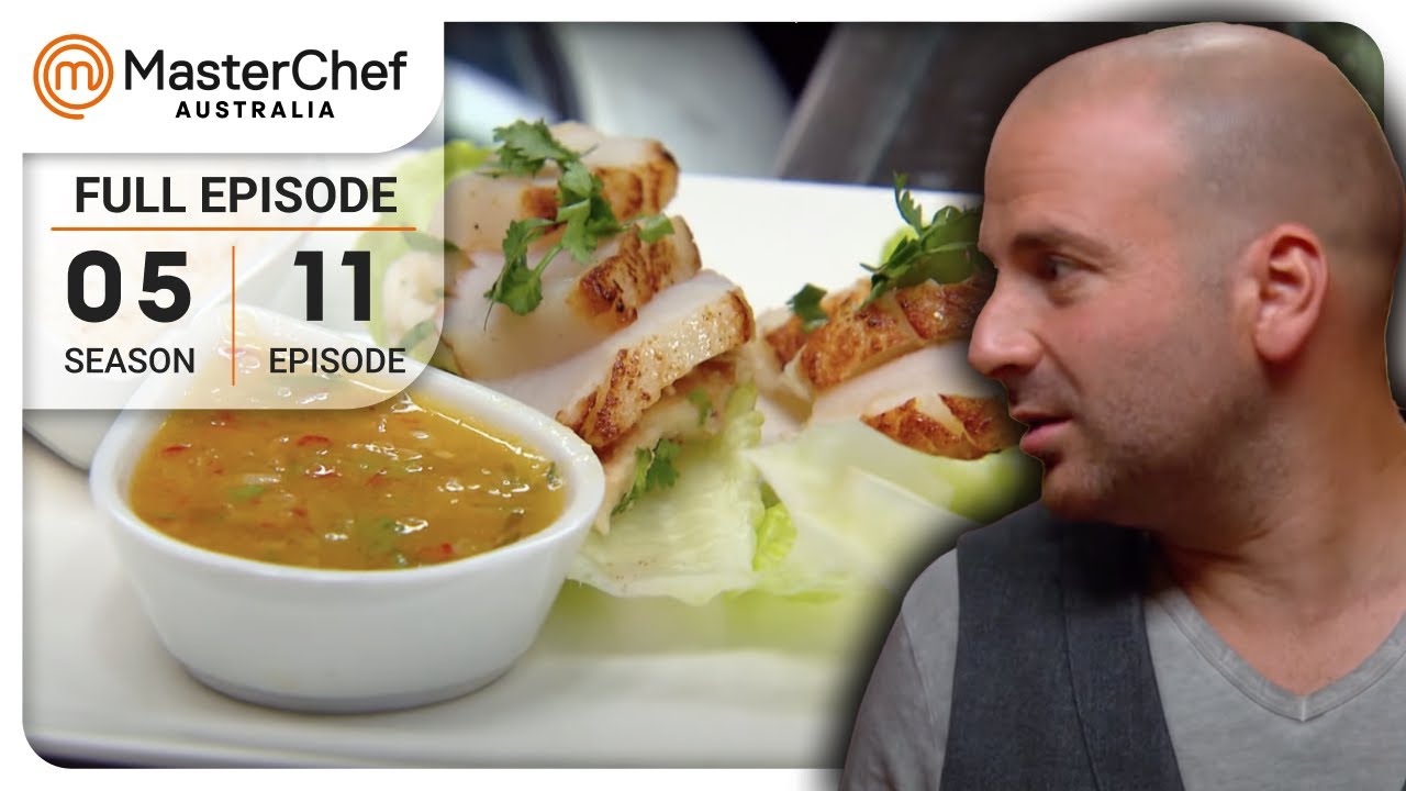 Emma Cooks Cos Lettuce Cup With Balmain Bug | MasterChef Australia