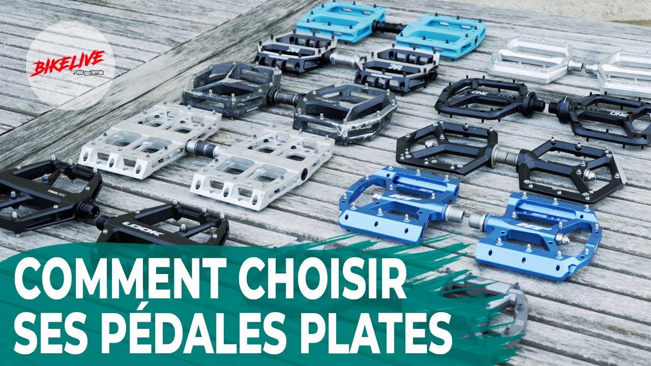 Comment choisir ses pédales plates